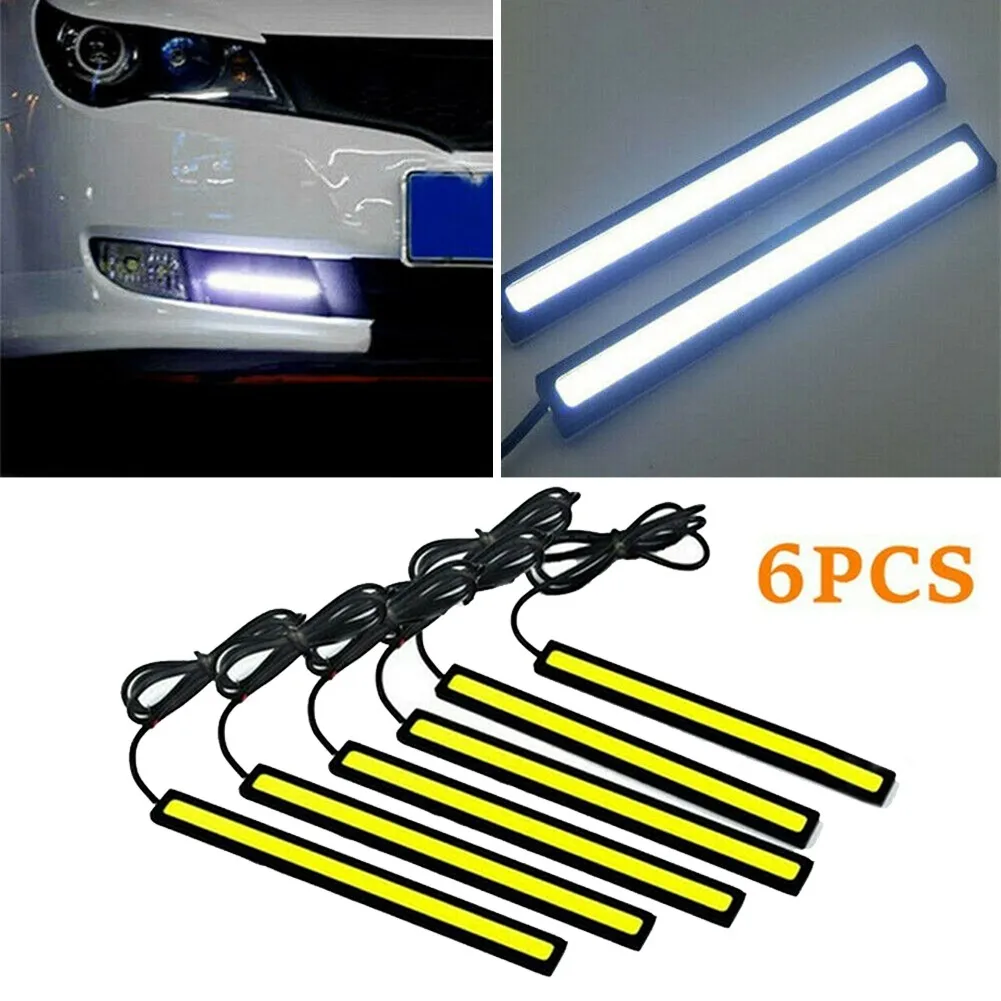 6/10PCS Marine Grade Car Driving Large Lights 12 Volt Cool White LED Courtesy Car Boat Atmosphere Lamp Waterproof Signal Light