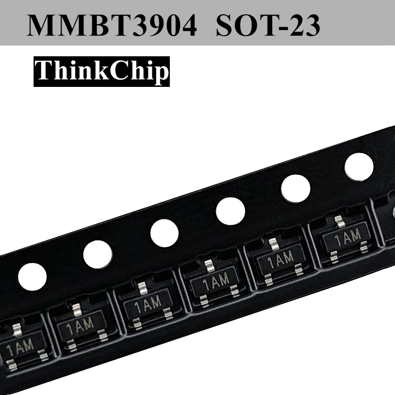 

(100 pcs) MMBT3904 1AM SOT-23 2N3904 3904 SMD triode NPN Signal transistor 40V 200mA