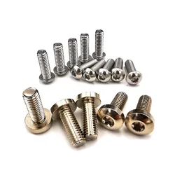 Motorcycle Front Rear Brake Disc Screw Hardware Kit Bolts For Harley Touring Dyna Softail Sportster XL883 1200 except Trike