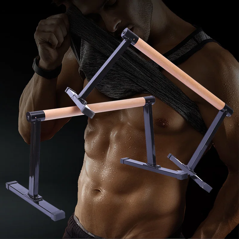 Barre parallele in metallo per il Fitness staffa per flessioni per interni multifunzionale Push-up Double Rod Trainer Sport Rack attrezzature per