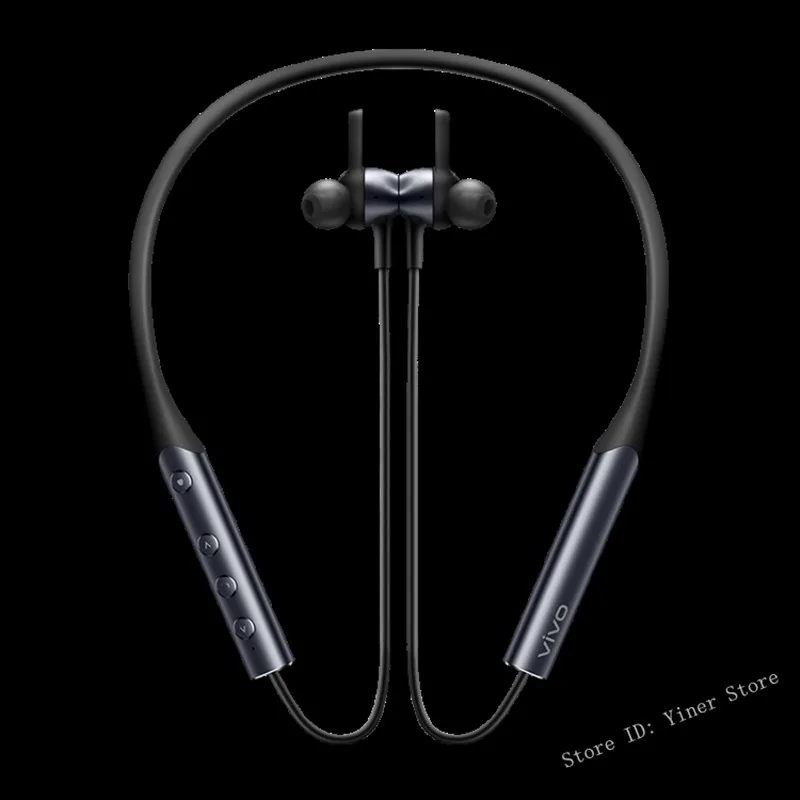Vivo ชุดหูฟังไร้สายบลูทูธวิ่งกีฬาคอแขวนหูฟังพร้อมไมโครโฟนกันฝุ่นและกันน้ำ