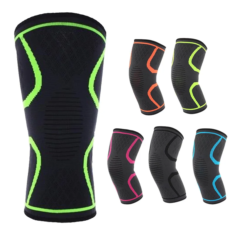 

Hot Nylon Knit Sweat Absorbing Breathable Sports Kneelet Outdoor Riding Stretch Non-Slip Running Anti-Injury Protective Clothing