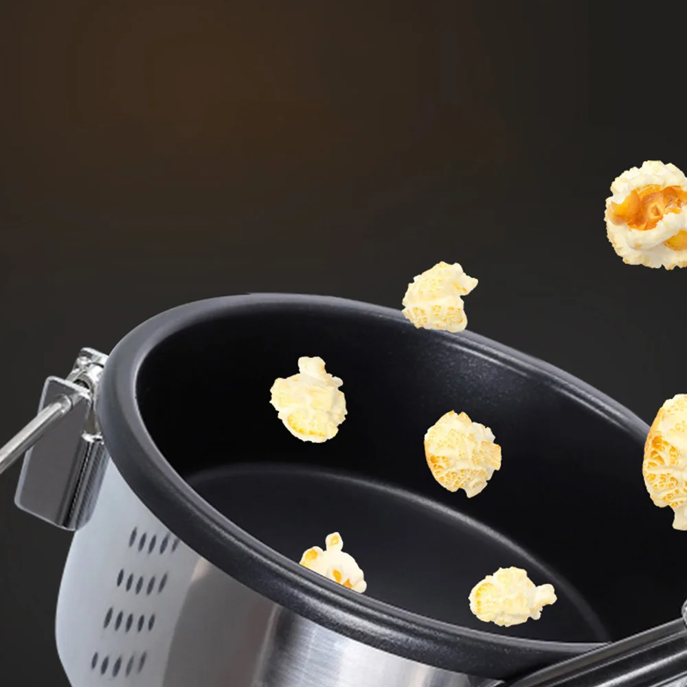 Commercial Electric Popcorn Machine Automatic Popcorn Making Machine Corn Puffing Maker Popcorn Maker