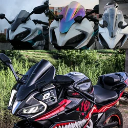 Windscreen For CFMOTO 250SR 250 SR 2019-2023 Wind Screen Deflectors Windshield Smoke Iridium