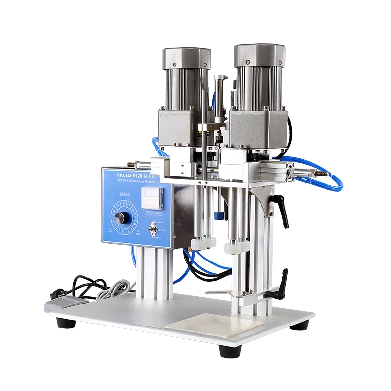 Pneumatic automatic capping machine Cosmetic capping machine Spray bottle capping machine Laundry liquid capping machine