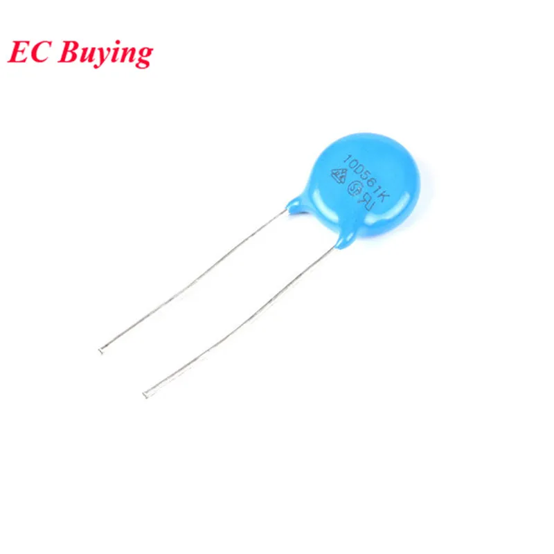 20pcs Varistor Resistor 5D 7D 10D 14D 20D 102K 181K 220K 270K 330K 331K 390K 431K 470K 471K 471K 511K 560K 561K 680K 681K 751K