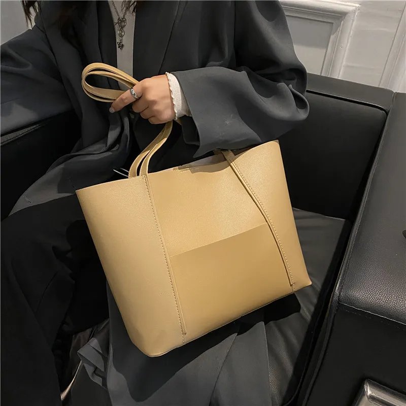 New Style High Quality Large Capacity Casual Tote Bags For Women Splashproof Material Travel Shoulder Single Diagonal Tote Bag