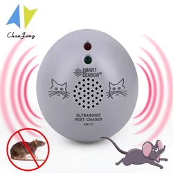 ChanFong-Répulsif Électronique Antiparasitaire Ultrasonique pour Souris et Rat, Prise UE