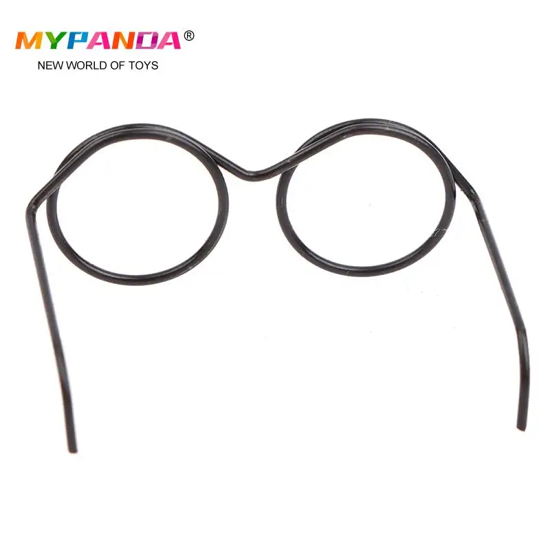 

5PCS Great Collection Fashion Round Frame Lensless Retro Doll Glasses