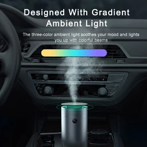 Basis-CAR-Diffusor-Luftbefeuchter, Autoluftreiniger, LED-Lichtbetentator Aromo, Aromatherapie Diffusor 8 Hauptverkäufe Elektroverkäufe - №5