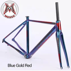 700C MOSSO 736TCA  Road Bike Frame With Full Carbon Front Fork Aluminum Alloy Ultra-light Frameset Bicycle Accessories