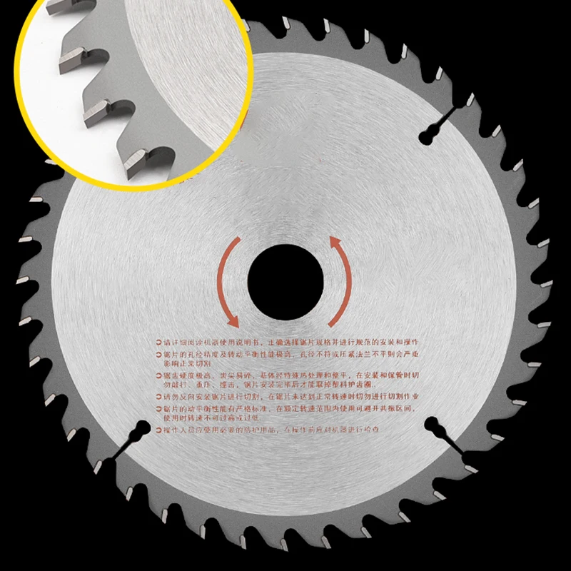 Disco de corte para amoladora angular, sierra de Metal y madera de acero al manganeso 65, 110mm-300mm, 30T-120T, 1 unidad