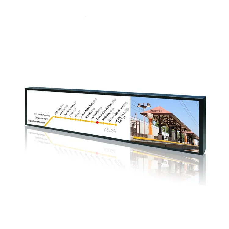 Supermarkt Plank 23 Inch Ultra Brede Monitor Screen Uitgerekt Bar Type Lcd Reclame Display