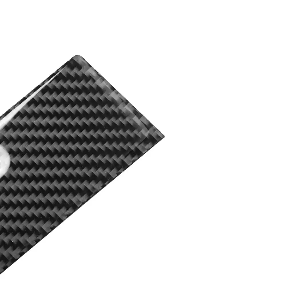 For Mitsubishi Lancer EVO X MR 2008-2015 Center Storage Glove Box Cover Carbon Fiber Sticker Trim Vehicle Car Accessories