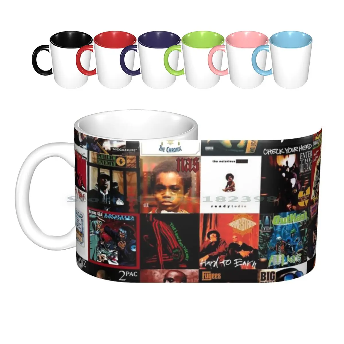 90's Hip Hop Ceramic Mugs Coffee Cups Milk Tea Mug 90s Hip Hop Dctr Hip Hop Rap Hiphop 90s 1990s Music Creative Trending