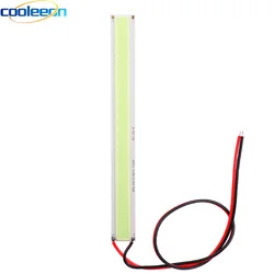 3pcs 140mm 12V LED Bar Light COB Strip Ice Blue Color for Car DRL Day Time Running Light DIY 14cm DC12V Cold Blue Lamp with Wire