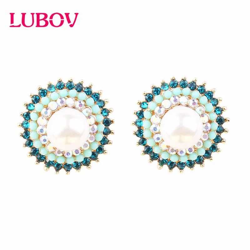 Boho Ethnic Fringe Opal Stud Earrings 2020 Handmade Beads Statement Earrings Party Stud Earrings christmas Gift Wholesales
