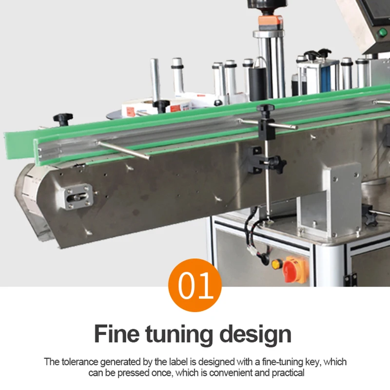 Automatic Rolling Labeling Machine Tools Food Suitable for Bottle Labeling in Pharmaceutical Daily Chemical and Other Industries