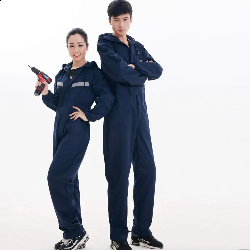 

100% Cotton Working Overalls Men Women Reflective Tooling Overall Repairman Jumpsuits Working Uniforms Plus Size S-5xl Coveralls