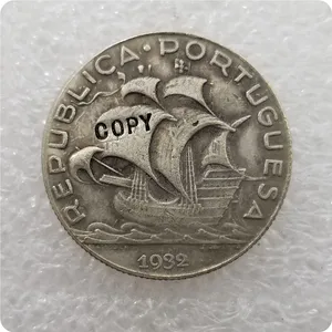 Portugal 5 $ 00 Schild 1932.1937 Währungskopie Münzen Gedenkliche Begrüßungsmünzen Münzen 10 Hauptverkaufsmünzen Portugal - №9