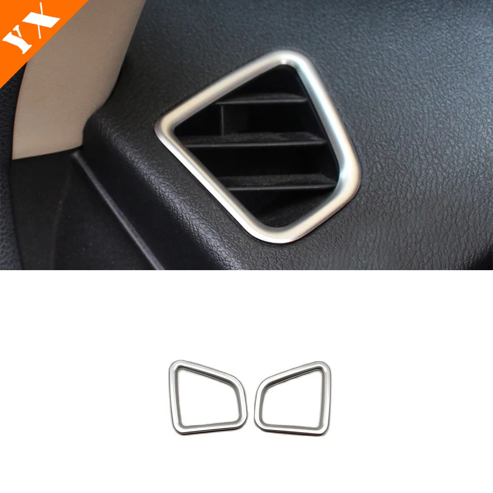 

Car Dashboard Air Condition Outlet AC Vent Decor Sticker Cover Interior Trim For Suzuki S-cross Crossover 2014-2021 Accessories