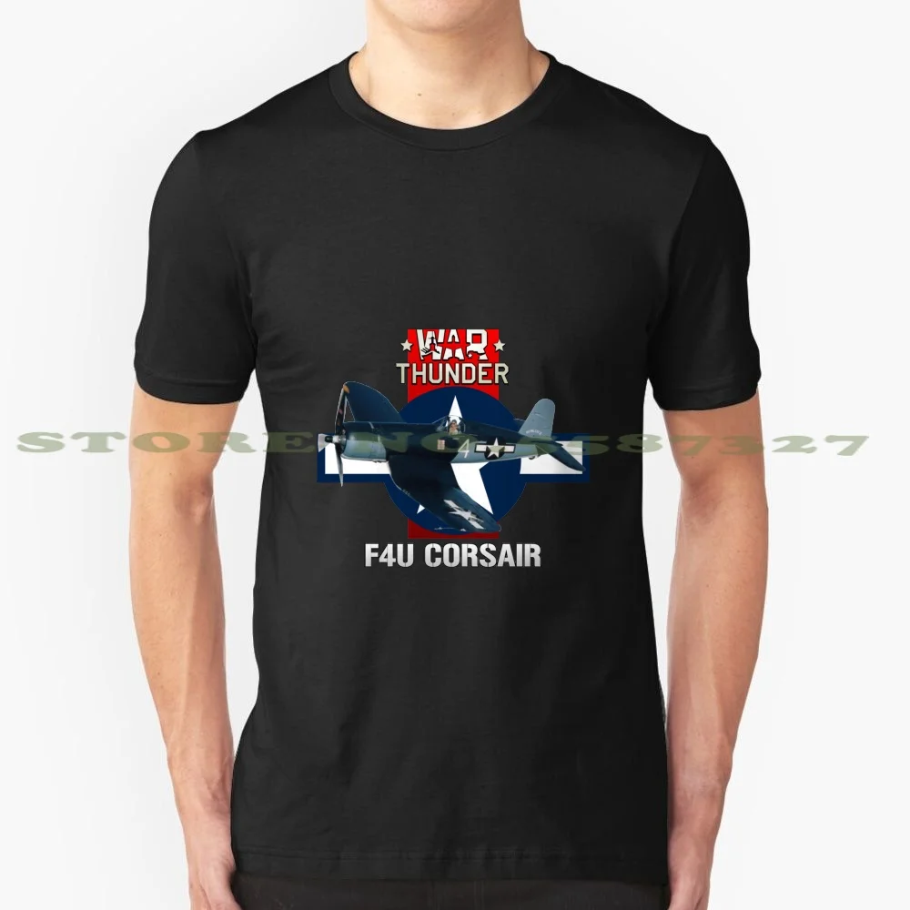 War Thunder F4U Corsair 100% хлопковая футболка Corsair Usn F4U Fighter вато 2 Второй мировой войны военные Птицы самолеты темно-синие