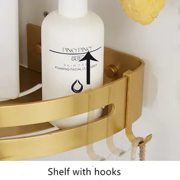 10 best sales Estante de esquina para baño - №9