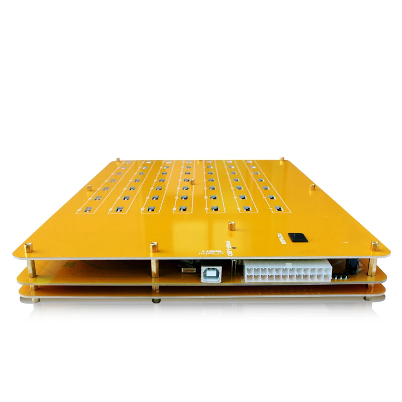 49-PORT Industrial USB 2.0 Hub 49 Multi-Port Computer High-Speed Splitter USB Multi-Interface Hub For Bitcoin Mining