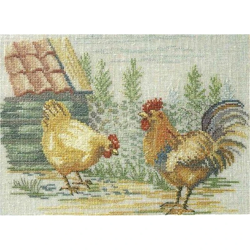 

Z4035 For Needlework Kit NOT PRINTED Cross Stich Painting Set Cross Stitch Kits Cross-stitch Embroidery Set Stitch Kits Painting