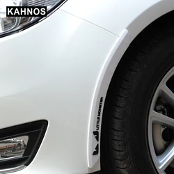 Auto Styling Anti Botsing Spatbordverbreders Edge Guard Rubberen Bumper Bescherming Sticker Lijstwerk decoratieve strip Voor Ford Focus