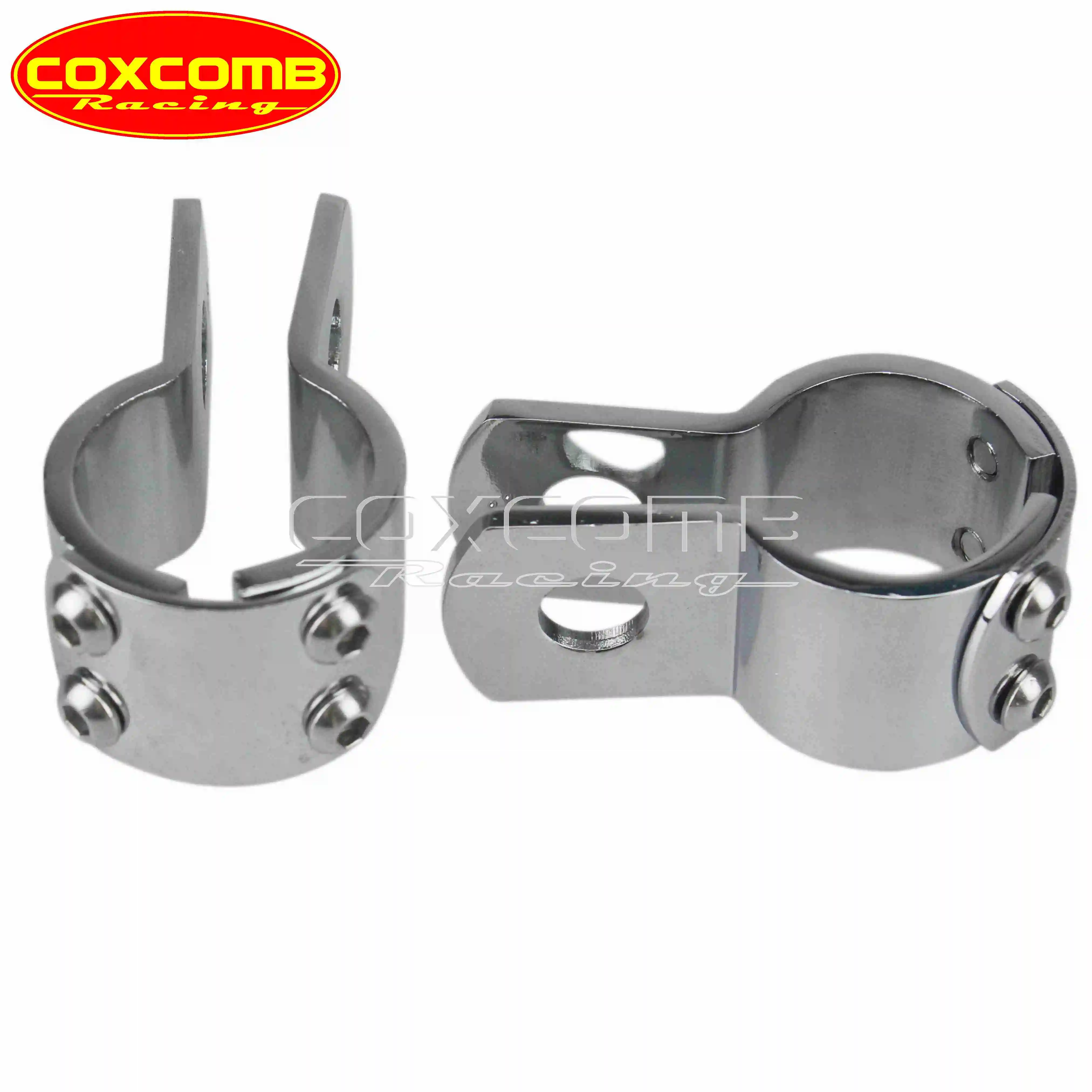 28/32/38mm Motorbike Engine Guard Crash Bar Footrest Peg Mounts Clevis Clamp For Kawasaki Honda Yamaha Road Star VTX1300 VTX1800