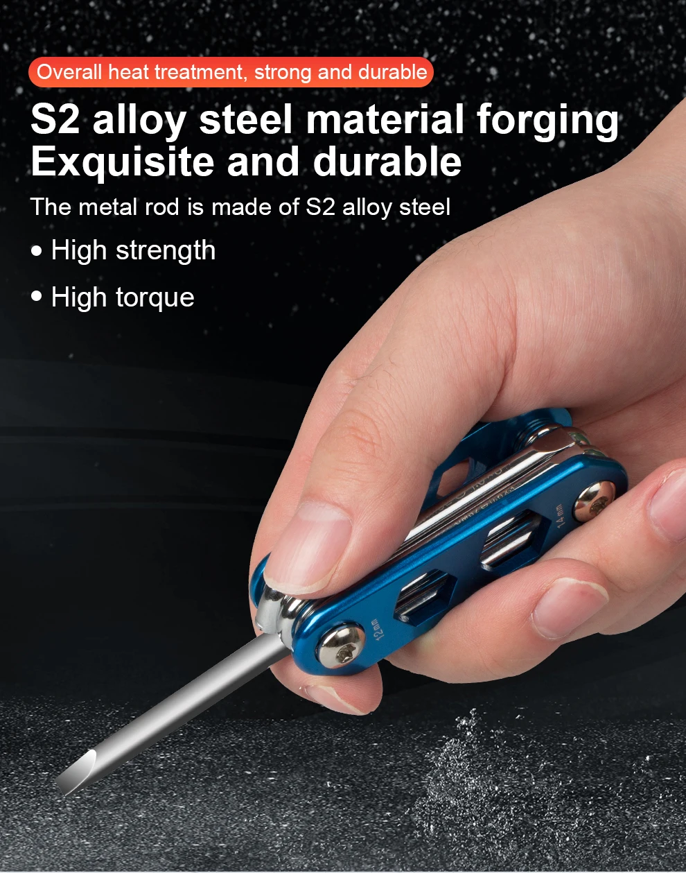 S2 Alloy Steel Torx with hole Screwdriver Wrench Set Portable Star Head Allen Key Spanner Household Car Repair Hand Tools