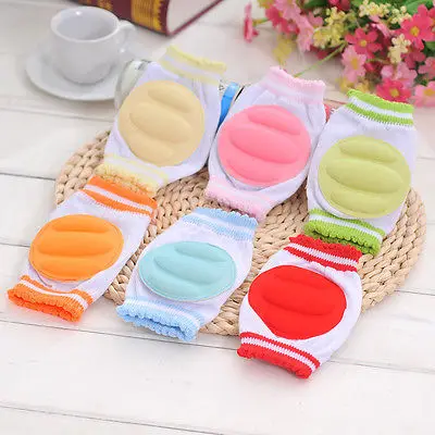 New Hot Stylish 1 Pair Infants Knee Pads Toddlers Baby Leg Protector Kids Elbow Cushion