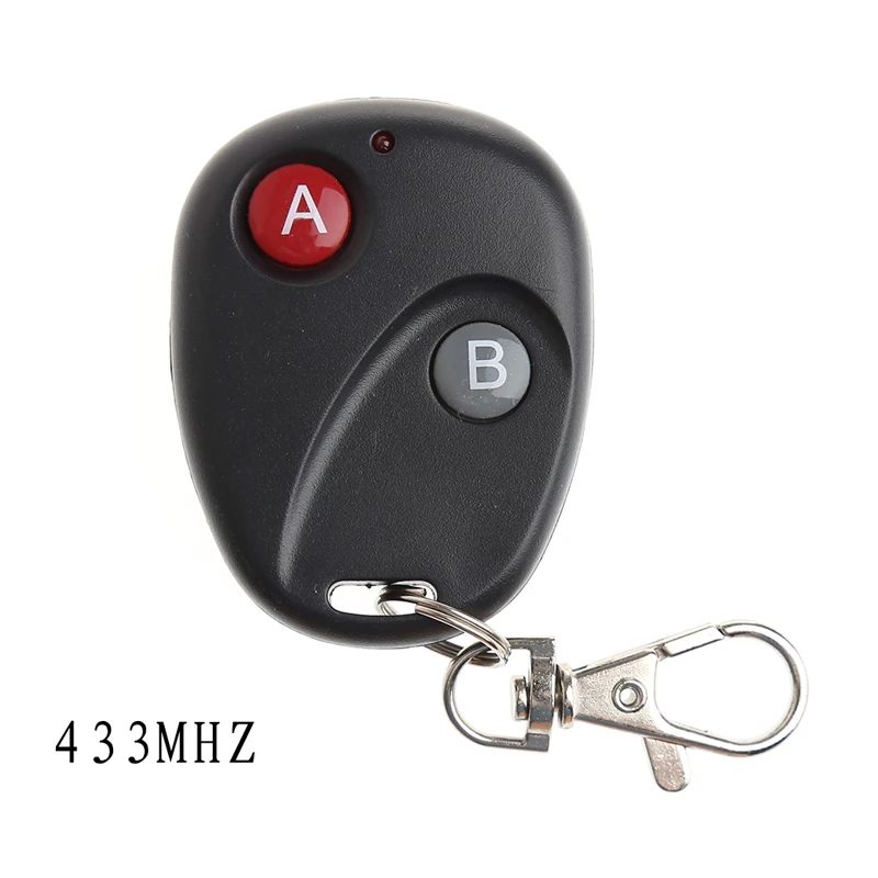 D0AC A&B Key DC12V Gate RF Wireless Remote Control Garage Door Transmitter 433MHz