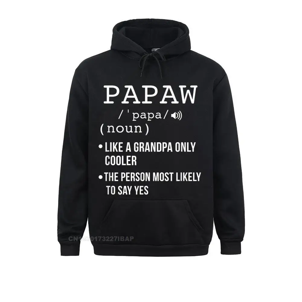 Papaw From Grandkids Funny Papaw Shirt For Men 3D Style Hoodies For Male Designer Camisas Sweatshirts Fitness Sportswears