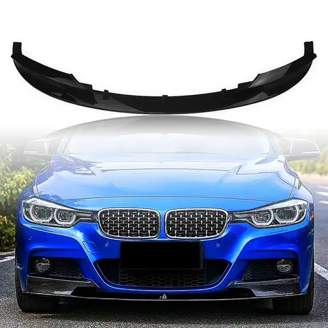 For BMW 3 Series F30 F31 320i 328i 330i 335i M Sport 2012-2018 Front Bumper Spoiler Lip Lower Body Protector Splitter Blade Kit