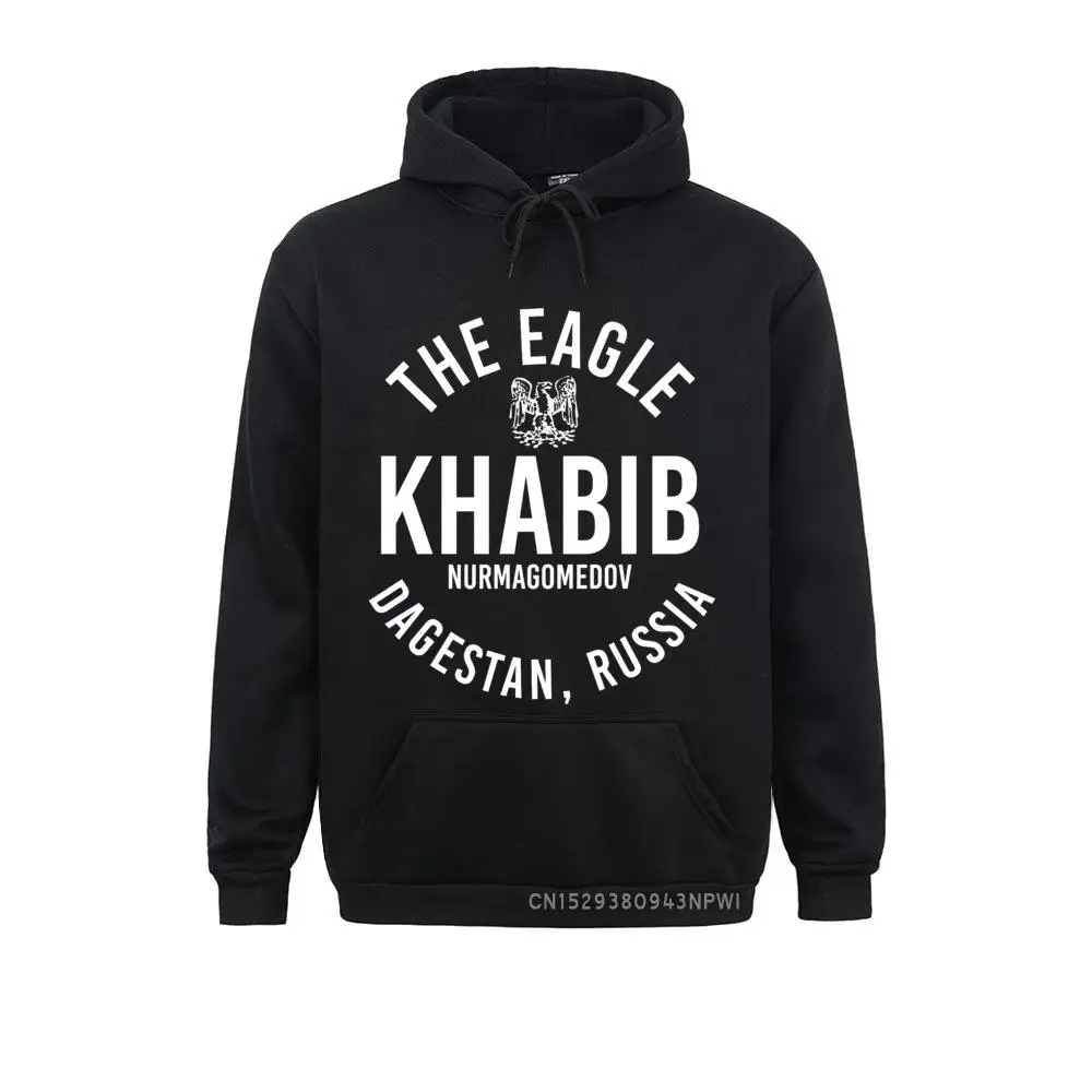 The Eagle Khabib Nurmagomedov Dagestan Russia Hoodie For Men's Long Sleeve Novelty Coats Hood Costume Clothes Classic Sweatshirt