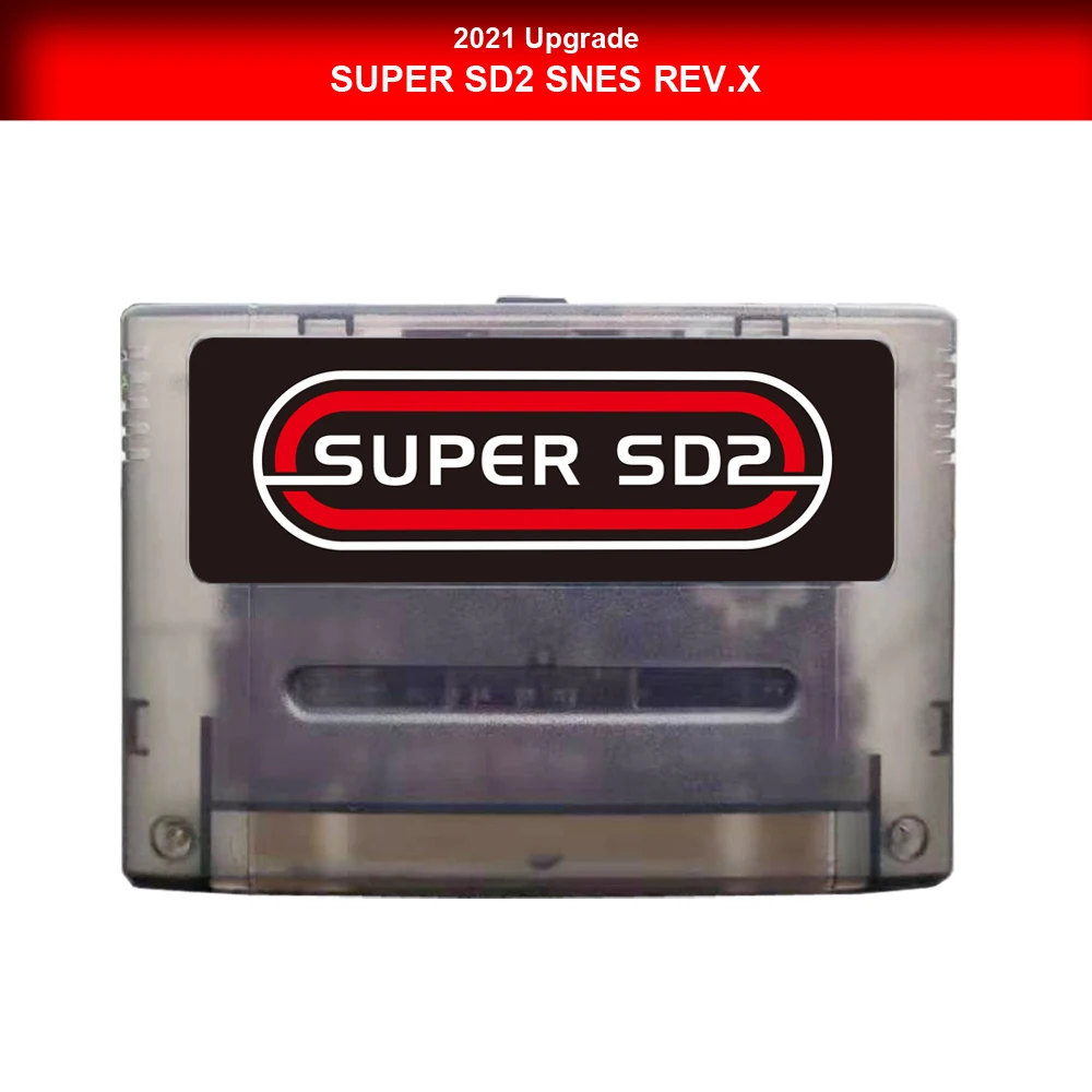 

China version SUPER SD2 pro rev.X super snes pro sfc pro supports special chip games for super family Console Everdrive series