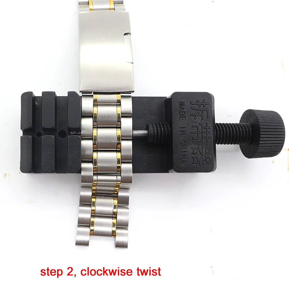 30mm Adjuster Watch Band Link Adjust Slit Strap Bracelet Chain Pin Remover Strap Bracelet Long Link Pins Remover Repair Tool Kit