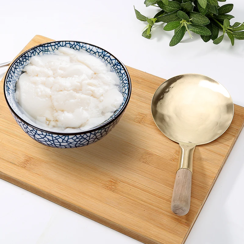 Latão colher tofu colher