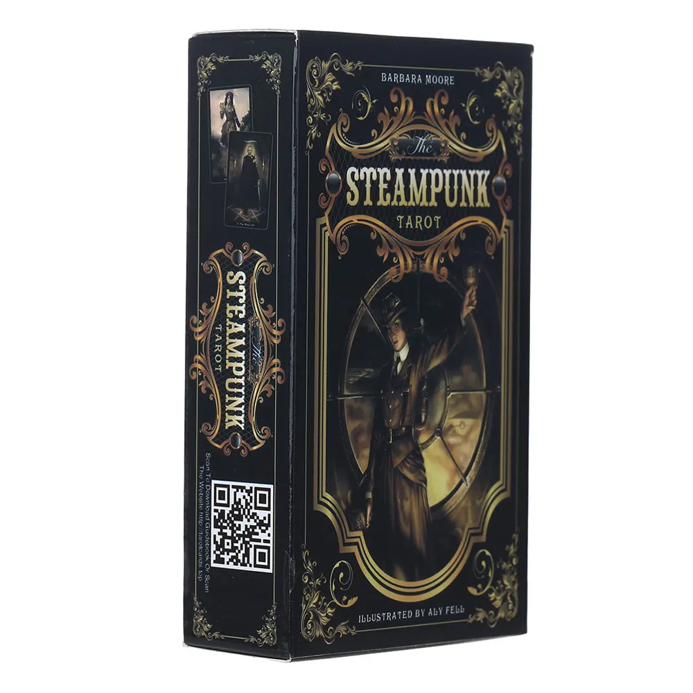 The Steampunk Tarot Oracle Card For Entertainment Fate Divination Card Game Tarot And A Variety Of Tarot Options PDF Guide