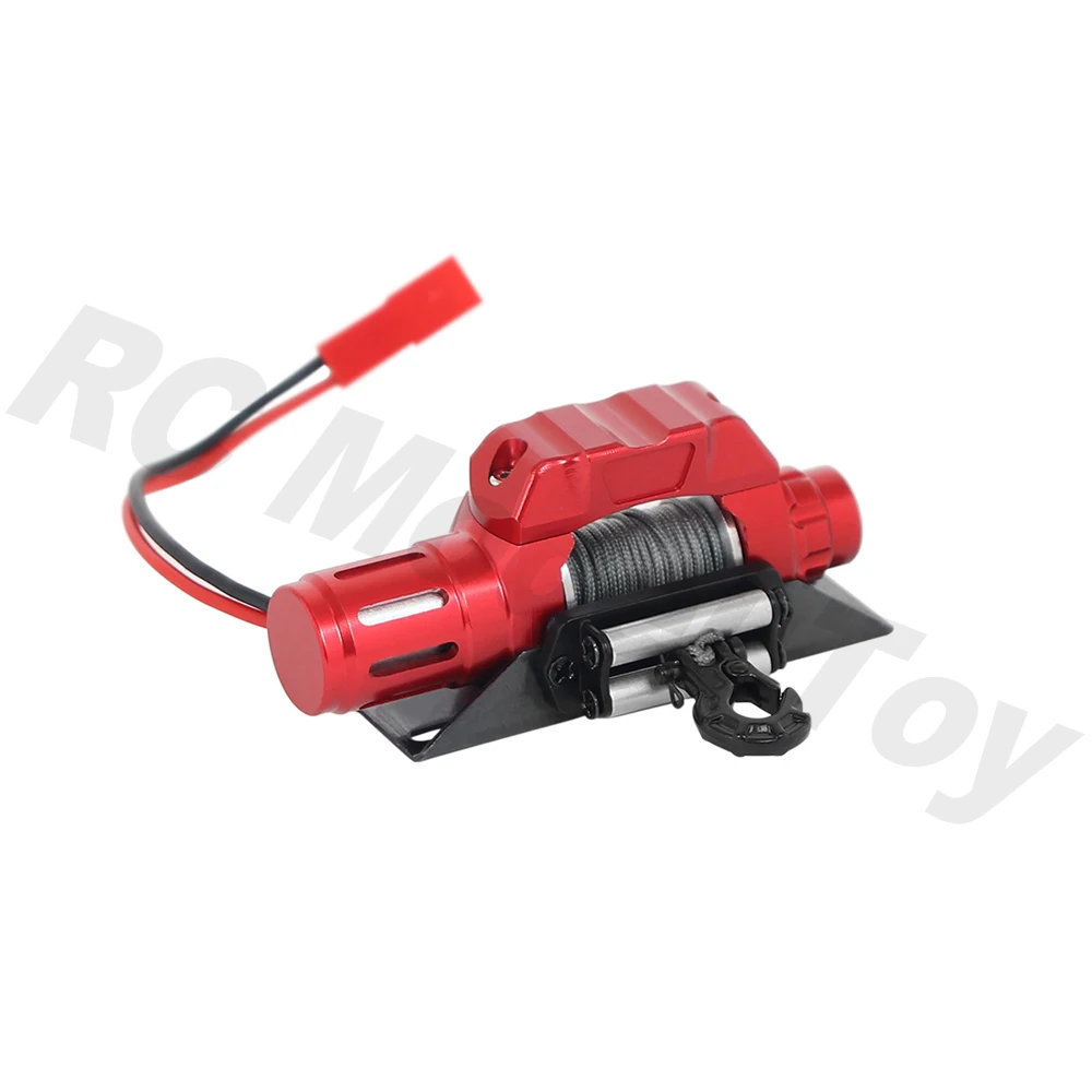 Automatic Metal Winch Remote Controller for 1/10 RC Crawler Car TRX4 Axial SCX10 90046 Redcat GEN8 CC01 TF2 D90 YK4102