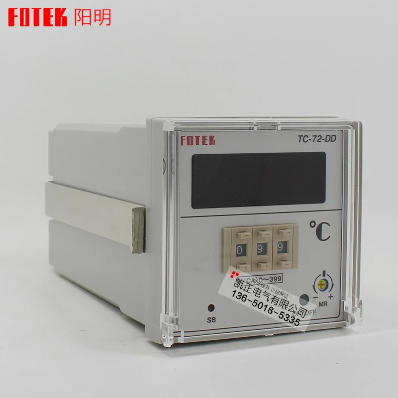 

Original authentic Taiwan FOTEK digital display thermostat TC72-DD-R3 TC72-DD-R9 free shipping