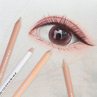 PRISMACOLOR 2Pcs Art Professional Oily Colored Pencils Single Color Lapis de cor Drawing Colored Pencil Supplies Portrait Pencil