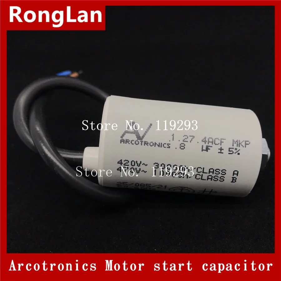 [BELLA] Original Arcotronics 1.27.4ACF MKP 1UF 1.5UF 2UF 2.5UF 4UF 5UF 6UF 8UF 10UF 12UF 20UF 40UF 5%  motor start capacitors