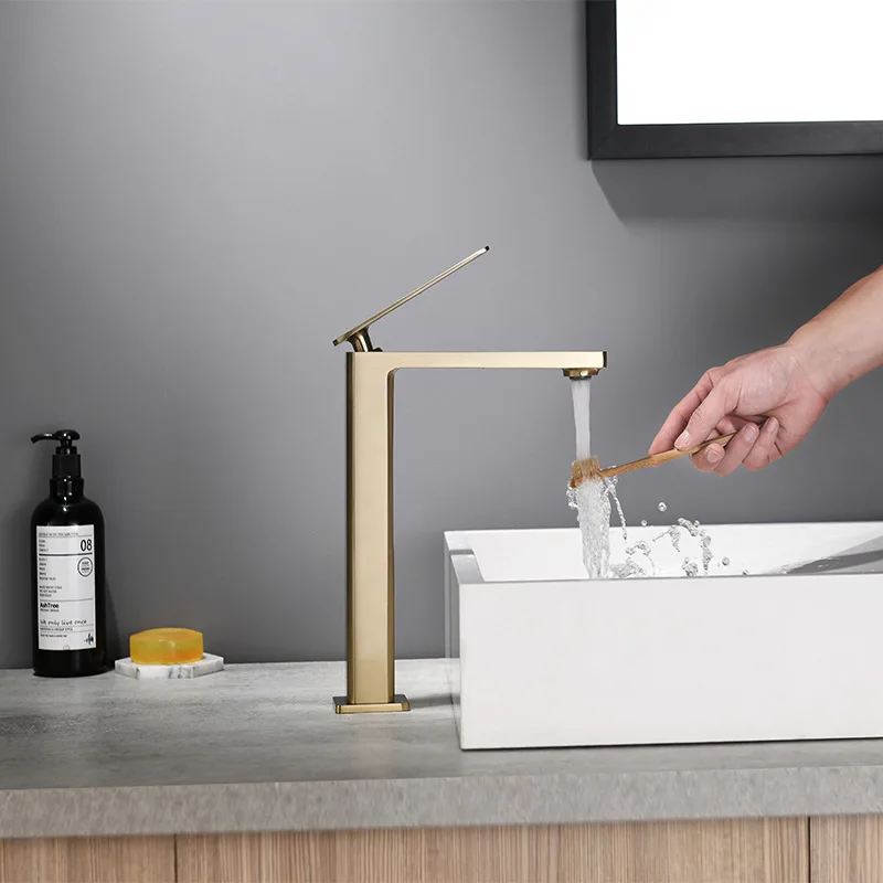 

Смесители для раковины, золотой смеситель для ванной комнаты, смеситель для раковины с одной ручкой, черный, серый, хромированный смеситель для ванны, латунный кран для раковины, водяной кран