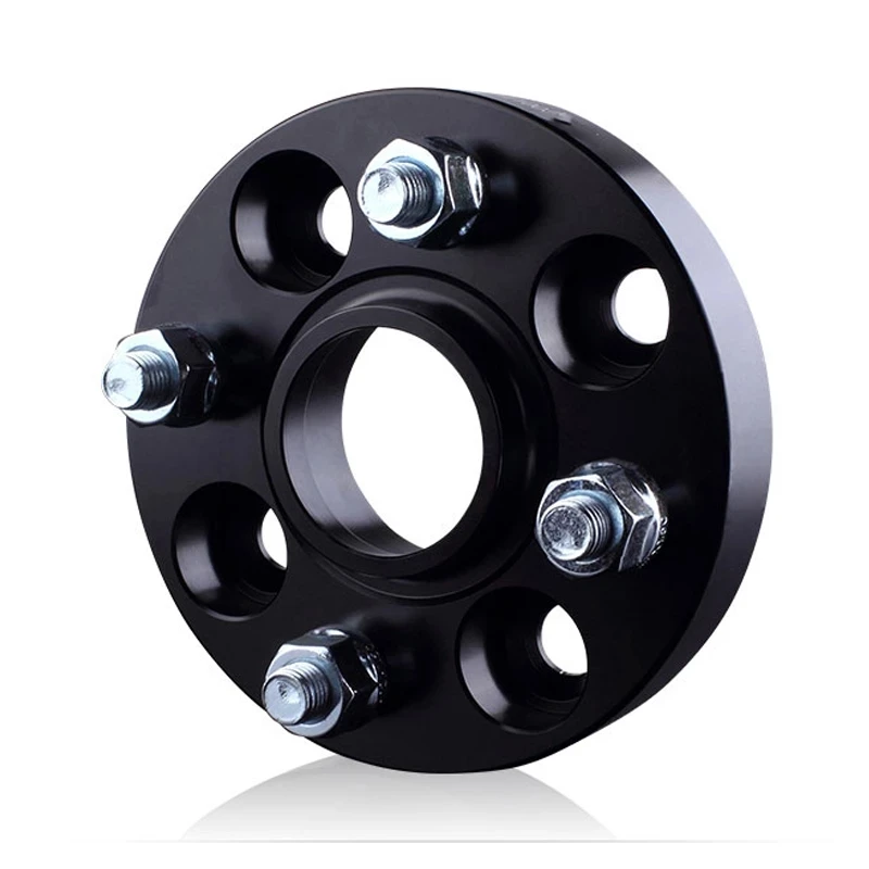 Wheel Spacers 4x100 Hubcentric 54.1mm Car Aluminum Wheel Spacer Adapter 15/20/25/30mm Flange For Toyota Aygo Yaris IQ Separadore