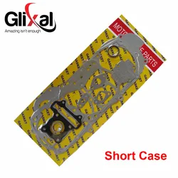 Glixal GY6 49cc 50cc 60cc 80cc 100cc complete full Paper Gasket Set for 10 inch Wheel Rim 139QMA 139QMB Scooter Moped ATV