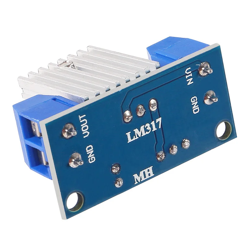 Lm317 DC-DC conversor amp buck step down placa de circuito módulo regulador linear lm317 ajustável tensão regulador fonte alimentação