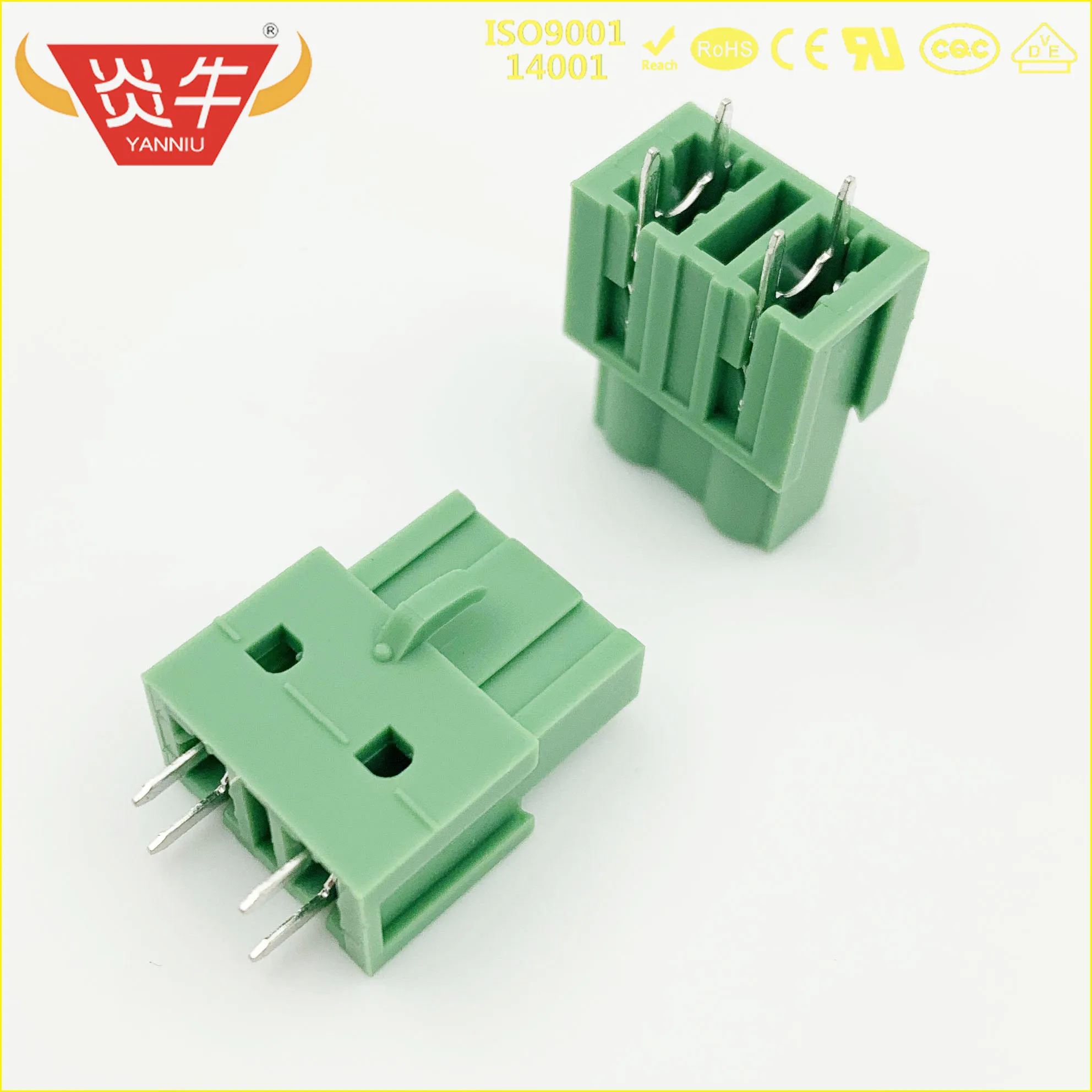 50Pcs KF2EDGB 7.5 2P ~ 12P PCB CONNECTOR PLUG-IN TERMINAL BlOCK 2EDGB 7.5mm GICV 2,5 G PHOENIX CONTACT DEGSON KEFA YANNIU